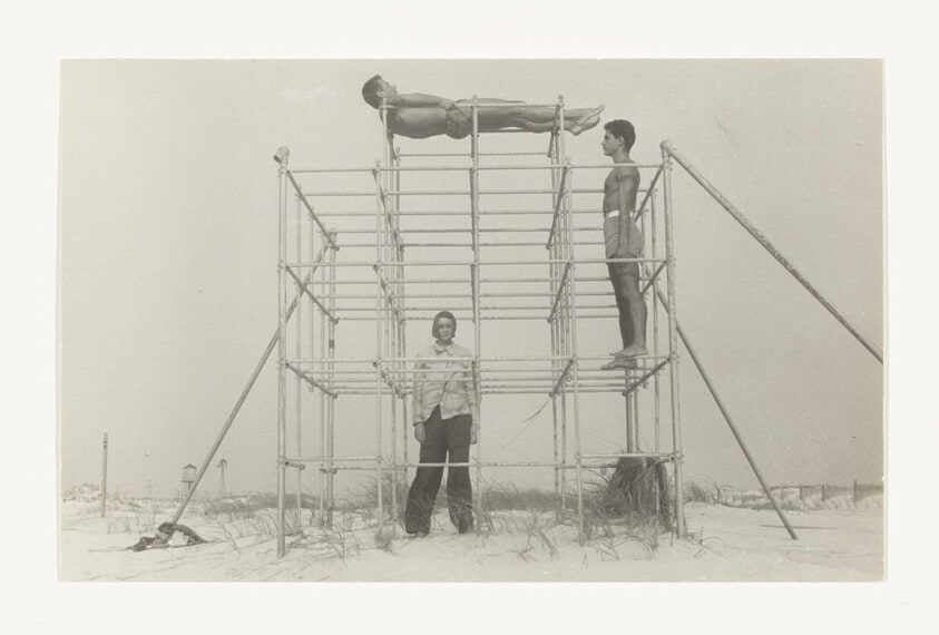 Margaret French, Paul Cadmus and José Martinez, Fire Island