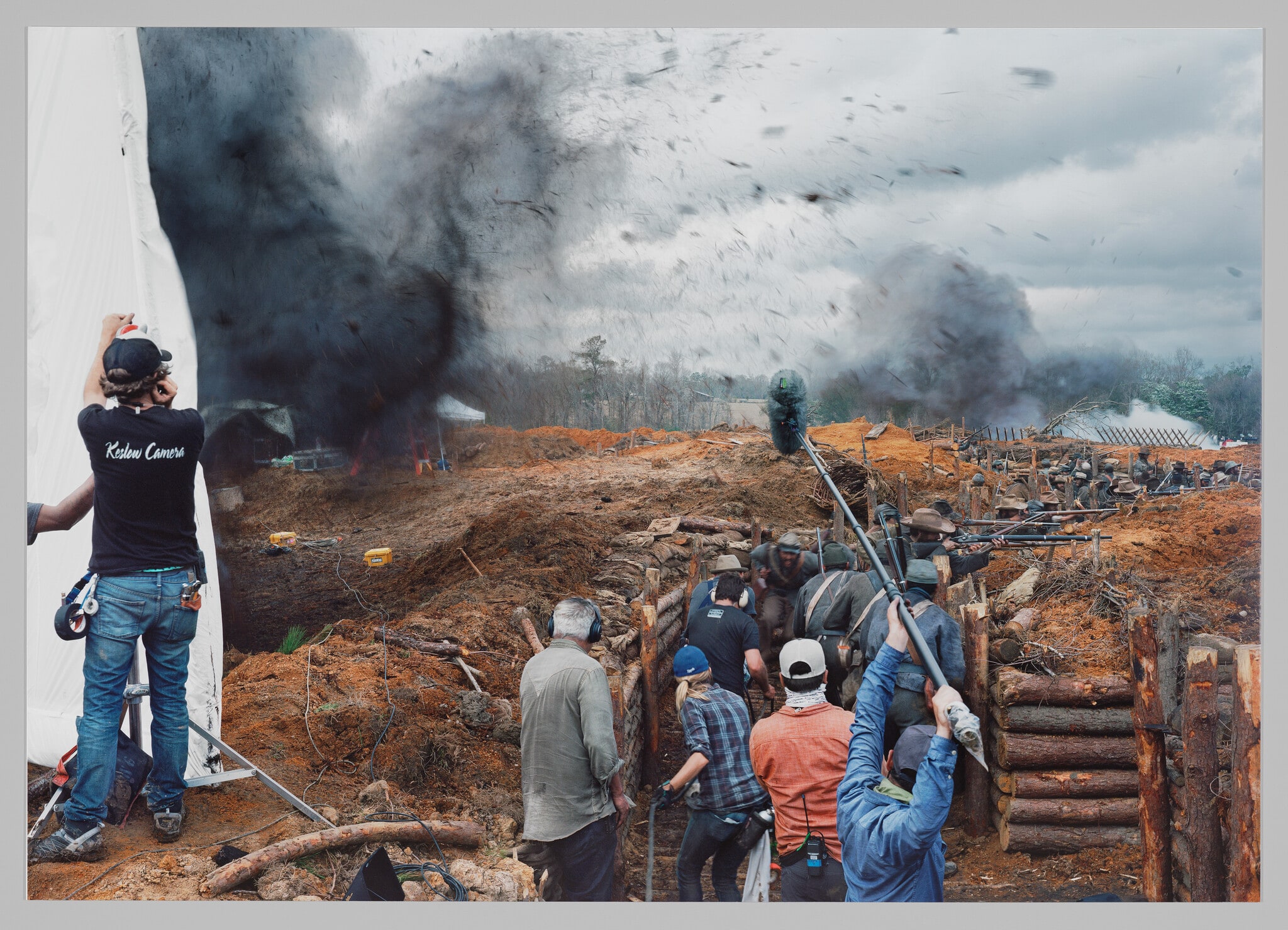 Film Set (“Free State of Jones”), Battle of Corinth, Bush, Louisiana