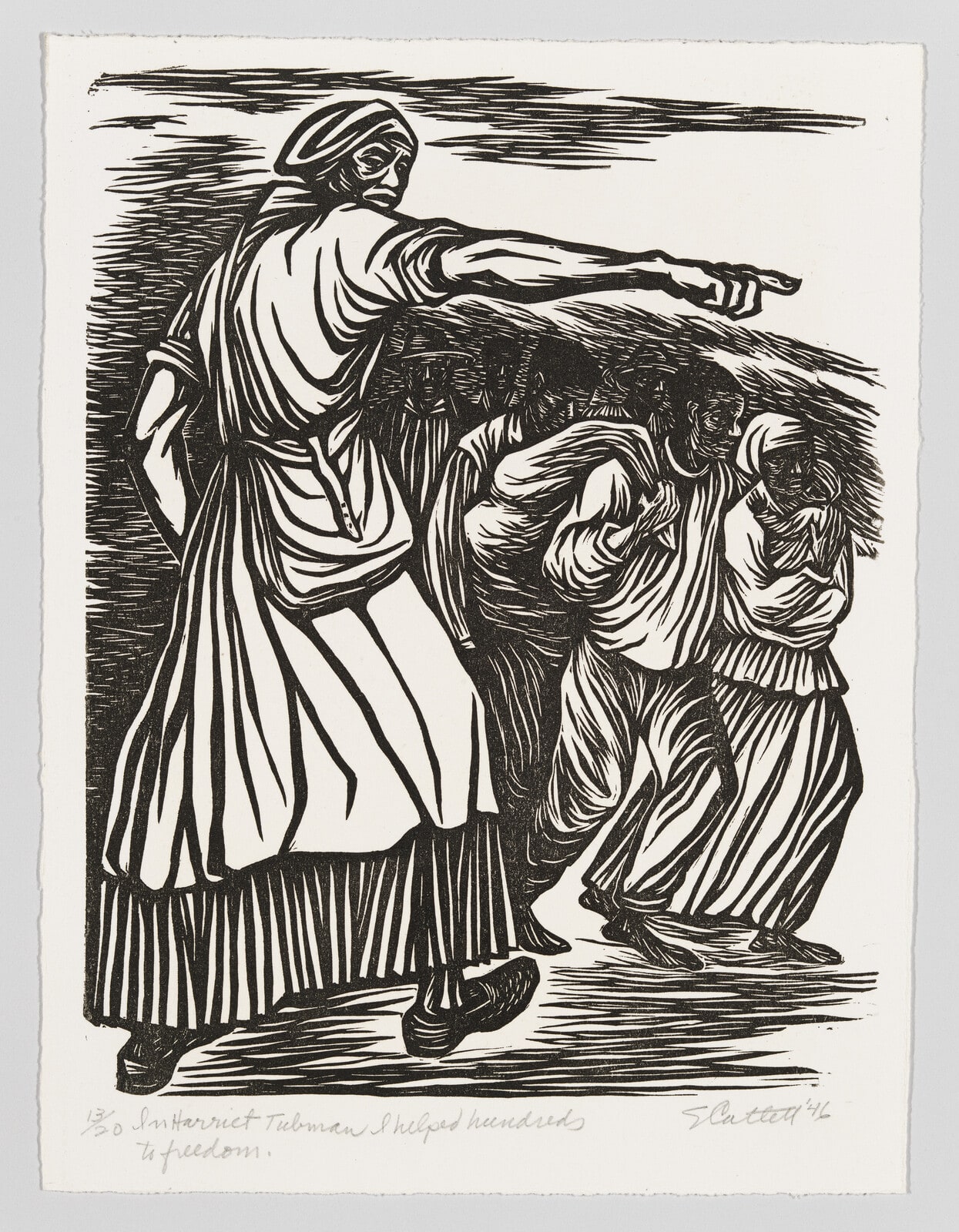 In Harriet Tubman I helped hundreds to freedom