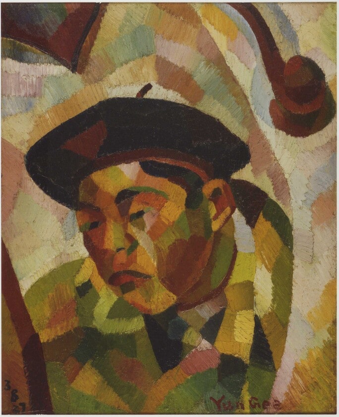 Self Portrait in Beret