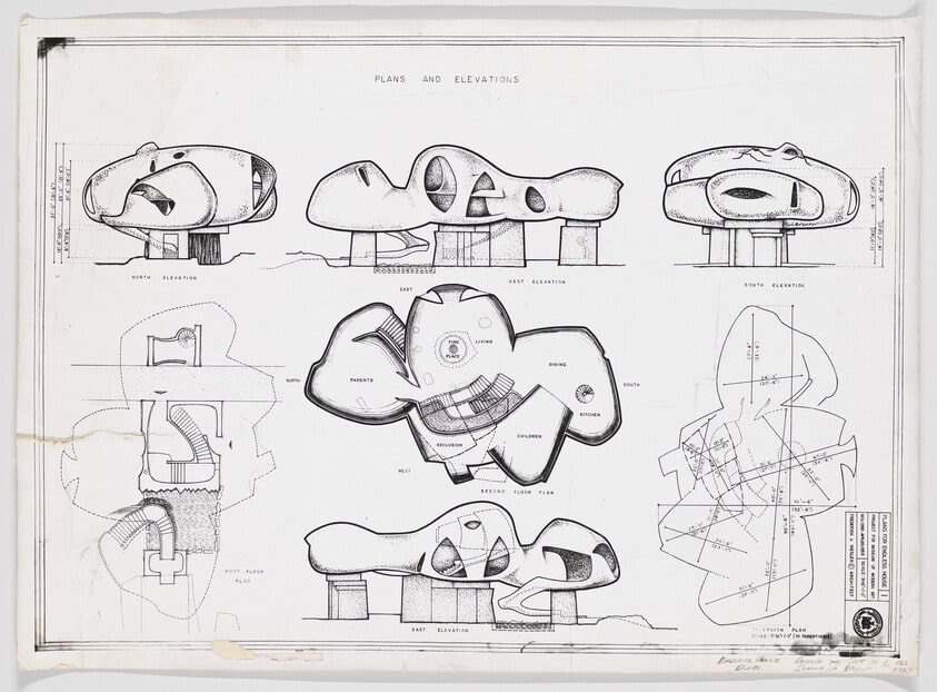 (Plan for Endless House)