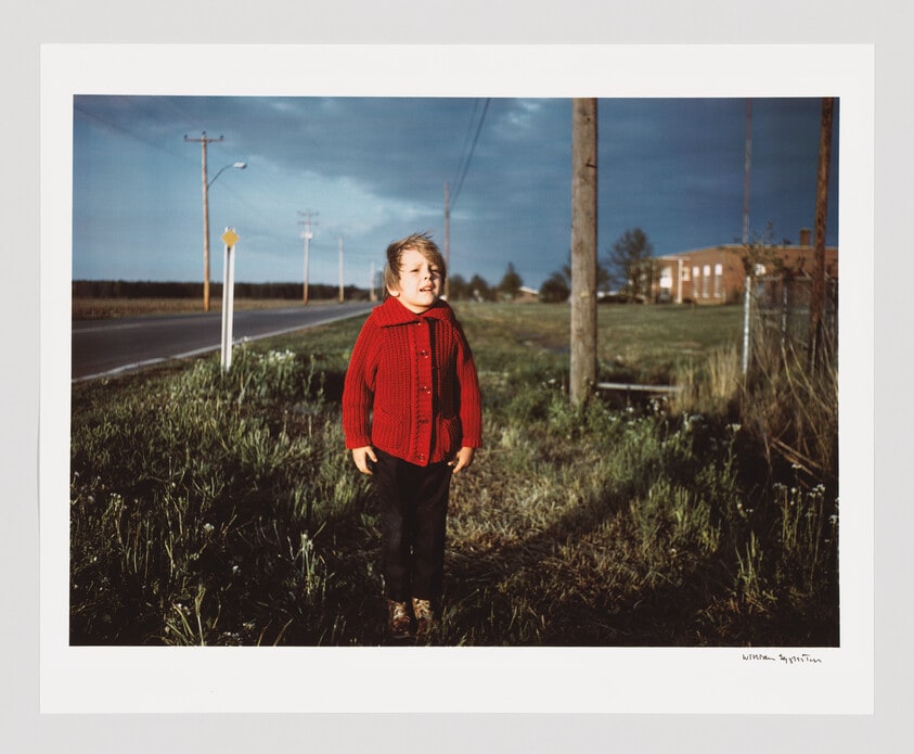Untitled (Young Boy in Red Sweater)