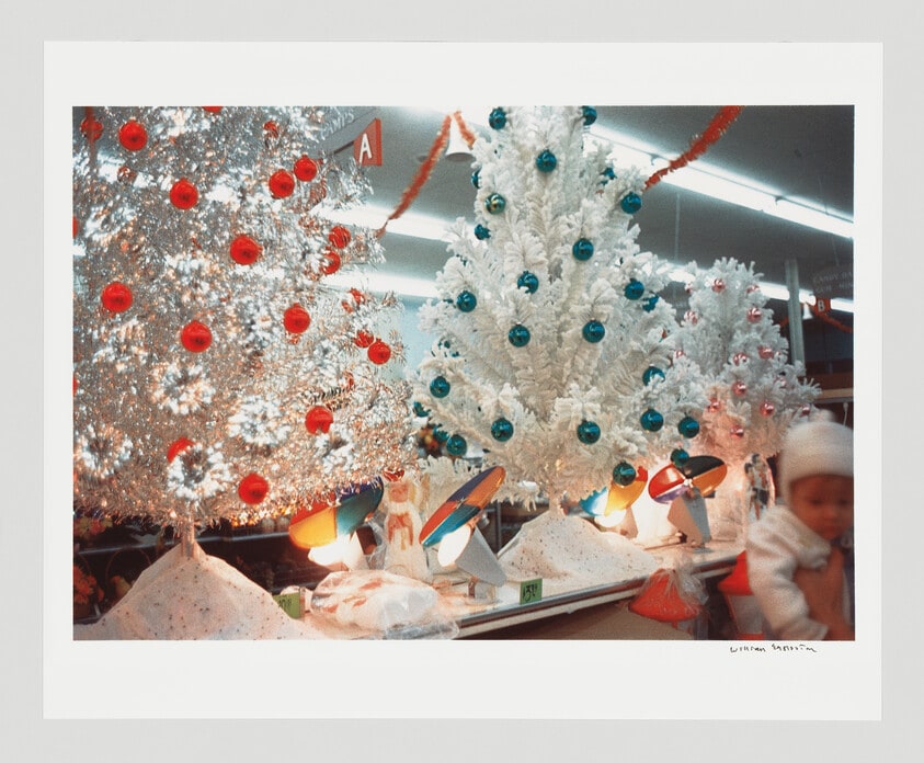 Untitled (Silver Christmas Trees)