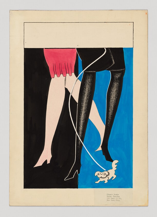 (Legs with Dog)