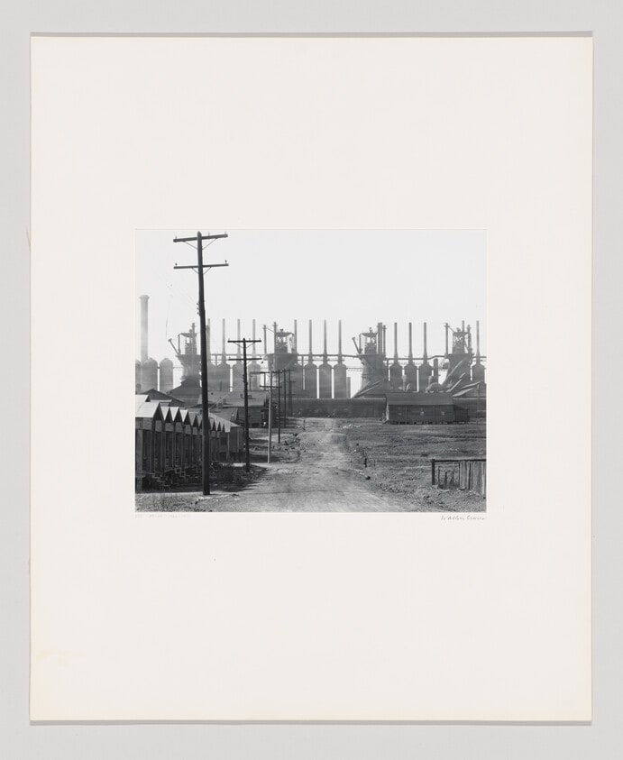 Birmingham Steel Mill and Workers' Houses