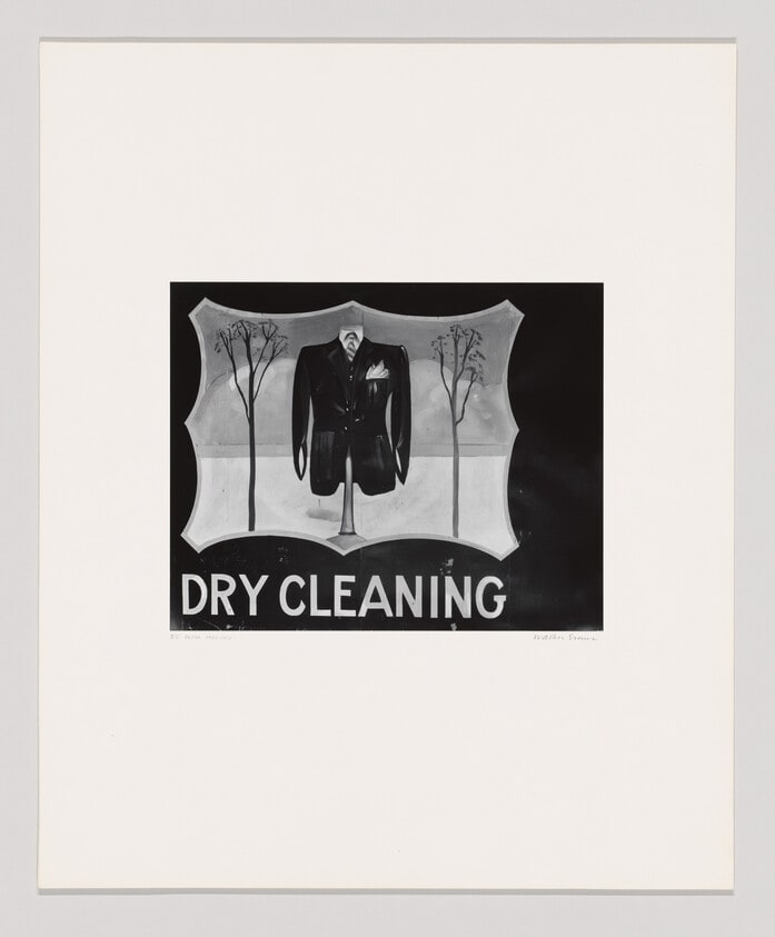 Hand-painted 'Dry Cleaning' Sign, Near Baton Rouge, Louisiana