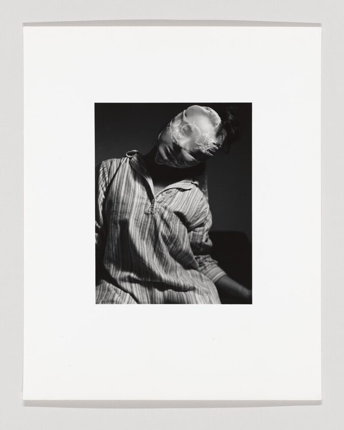 Untitled (lace) / (red flannel I) #5