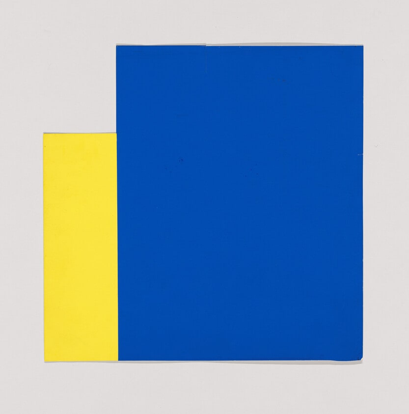 Study for "Yellow with Large Blue" (2)