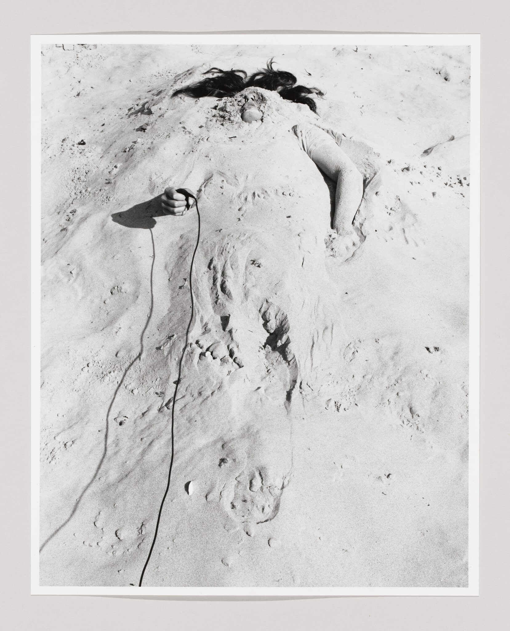 Self-Portrait While Buried #1