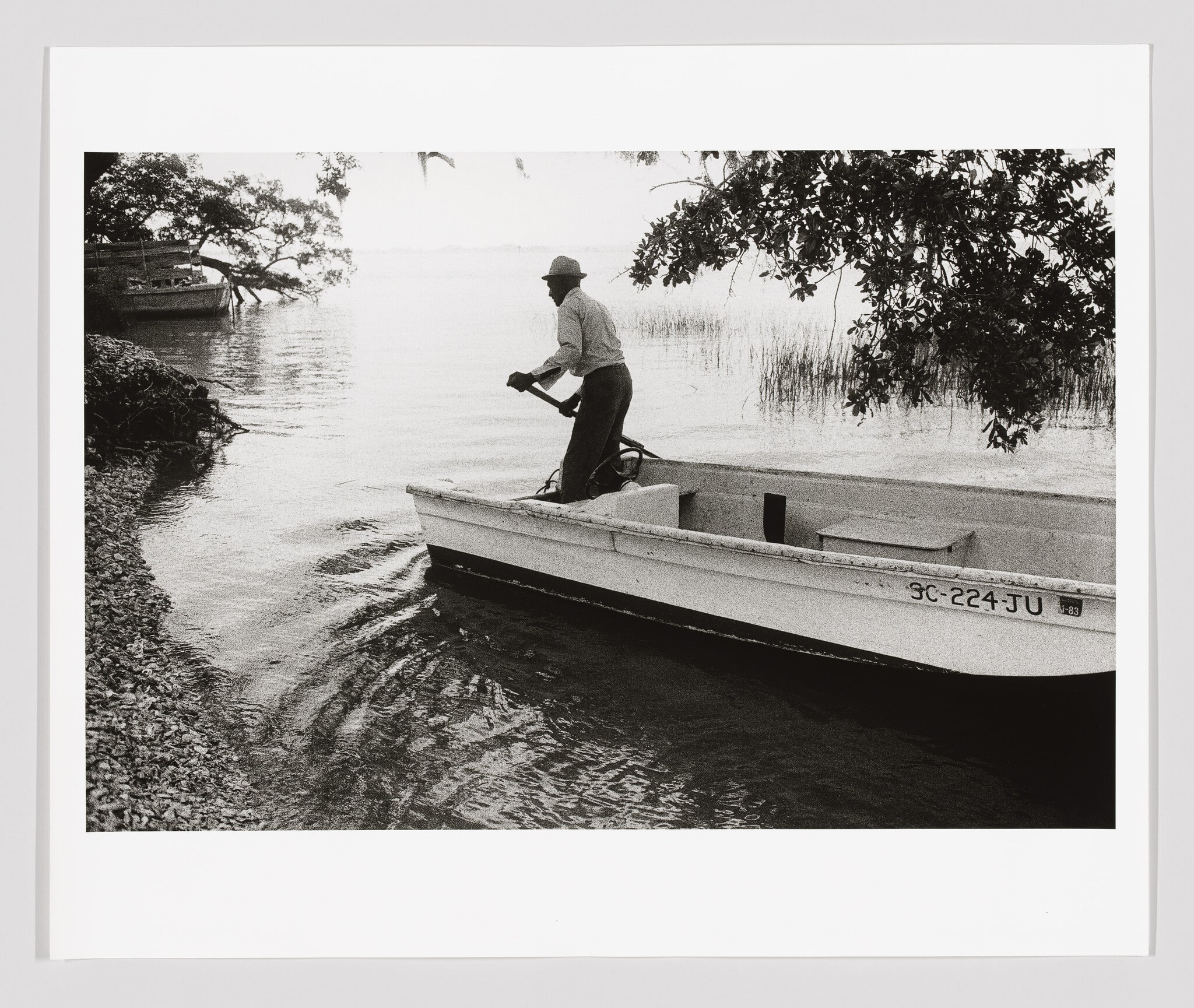 Jake and his Boat Arriving on Daufuskie’s Shore, Daufuskie Island, SC