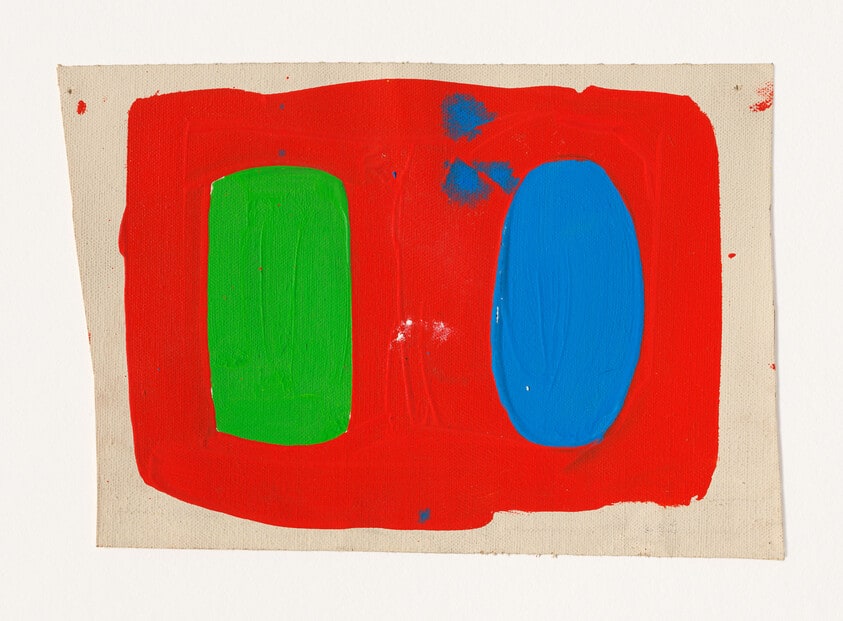 Study for "Green Blue Red"