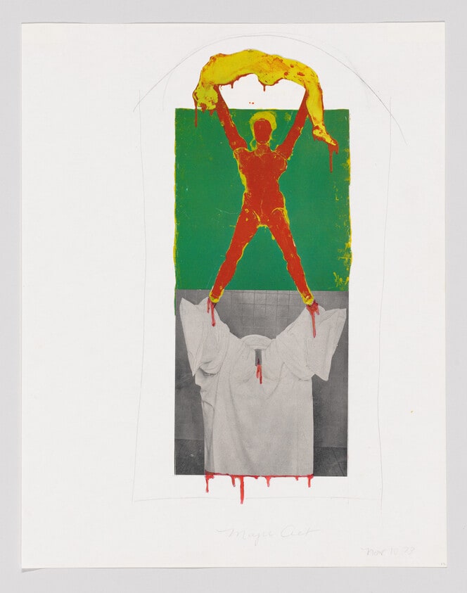 Magic Act (with painting by M. Neri), November 10, 1973
