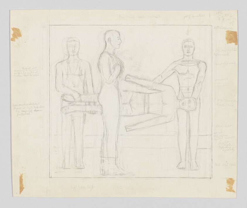 Study for Strange Man