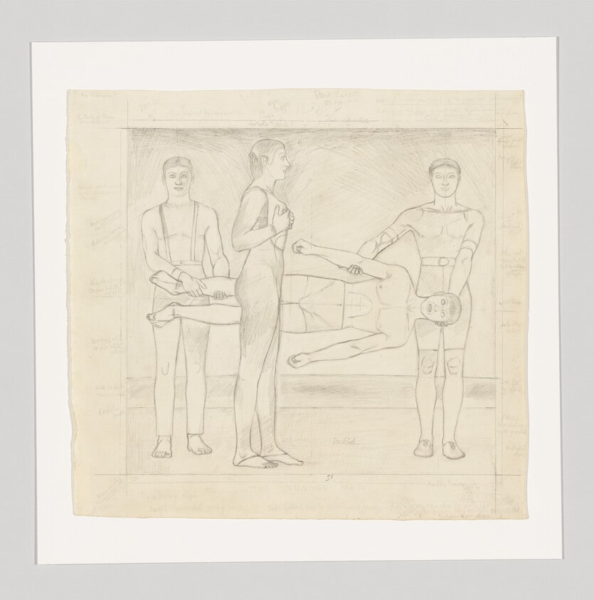 Study for Strange Man