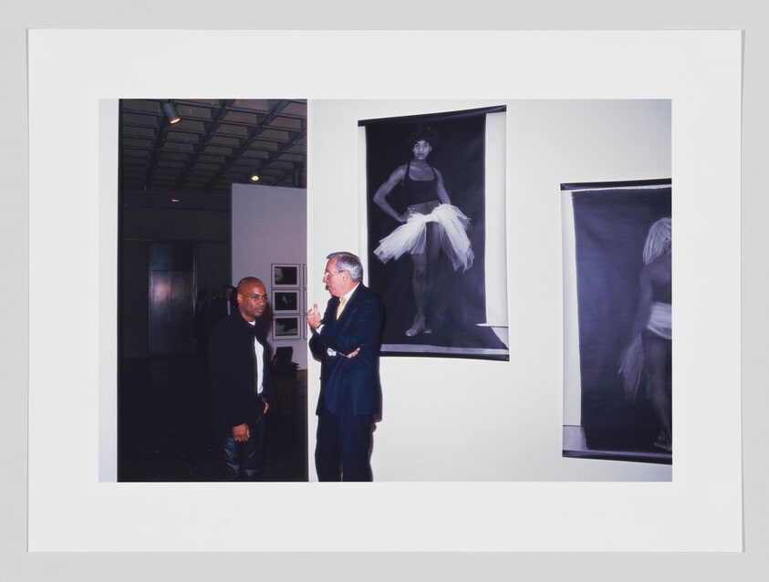 Glenn and Arthur, Black Male Exhibition Opening, New York, 1994