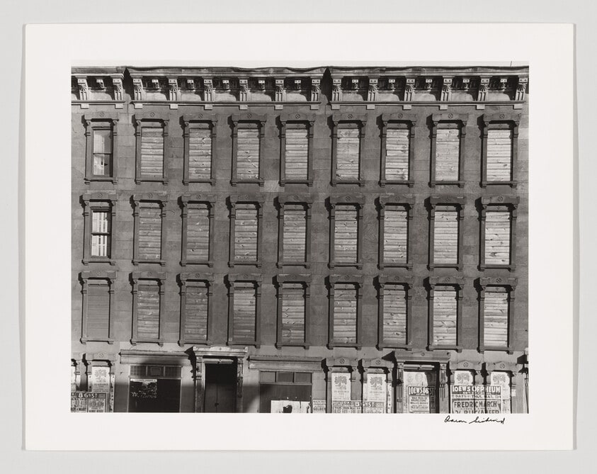 Facade, Unoccupied Building, Harlem