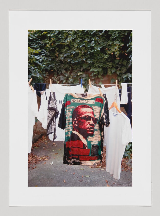 Malcolm X T-shirt, Rome, 1992