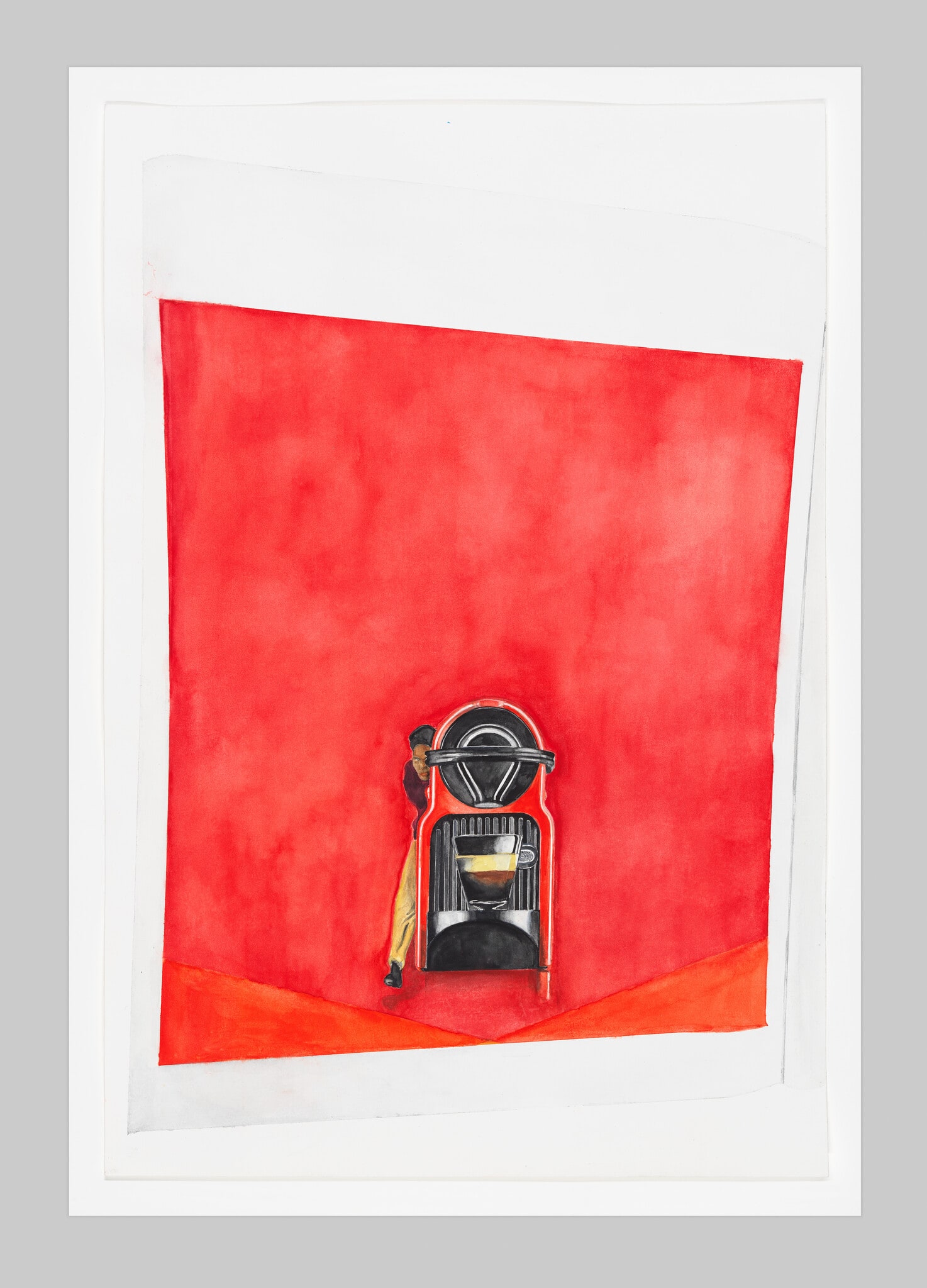 "I am hiding in here," 2016