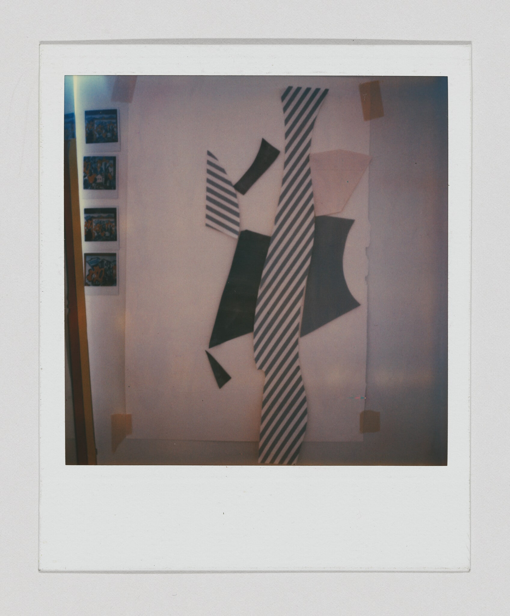 Untitled [painted and printed papers]