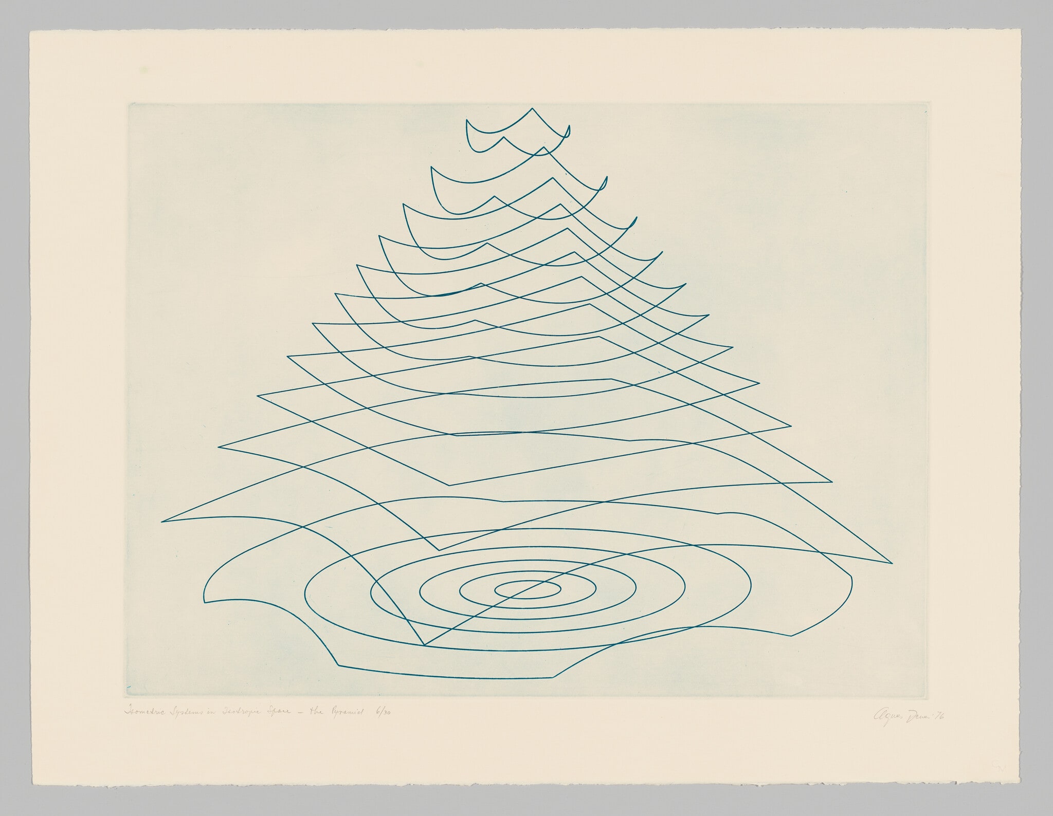 Isometric Systems in Istropic Space—the Pyramid