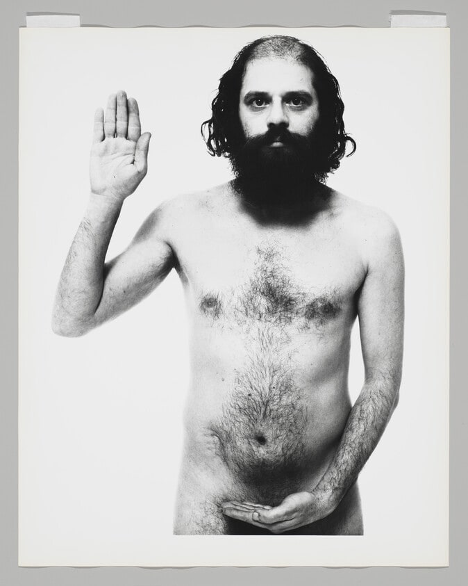 Allen Ginsberg, poet, New York City
