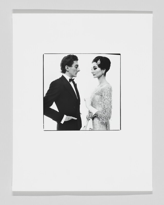 The Vicomtesse Jacqueline de Ribes and Raymundo de Larrain, New York