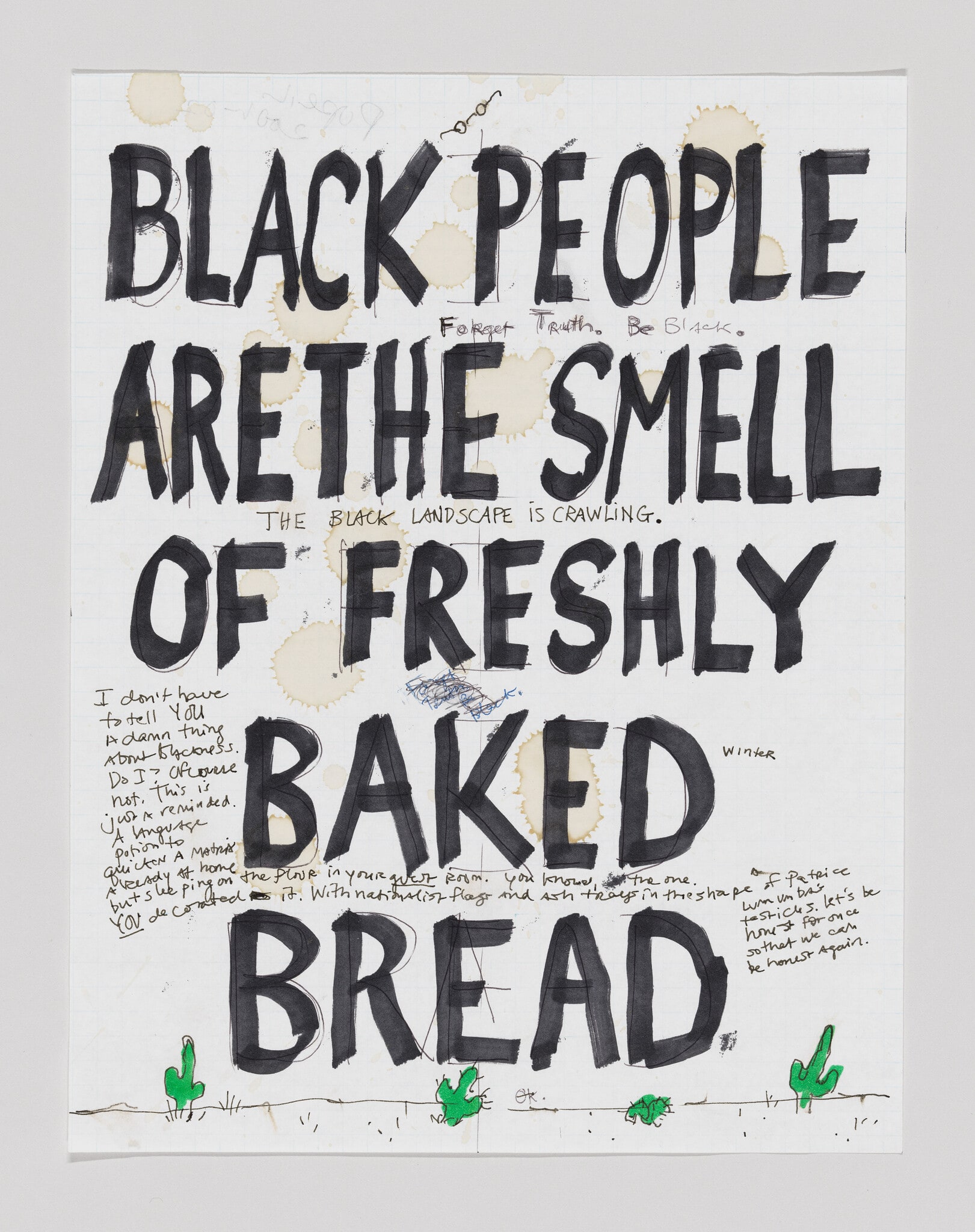 Black People Are The Smell Of Freshly Baked Bread