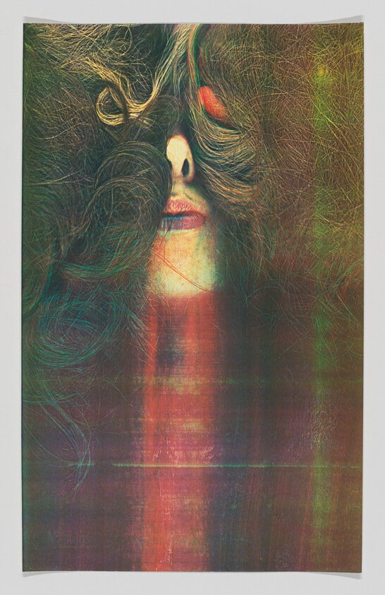Self-Portrait (with Red Streak)