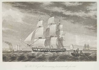 Action between the U.S. Frigate Constitution & the British Ships Levant & Cyane