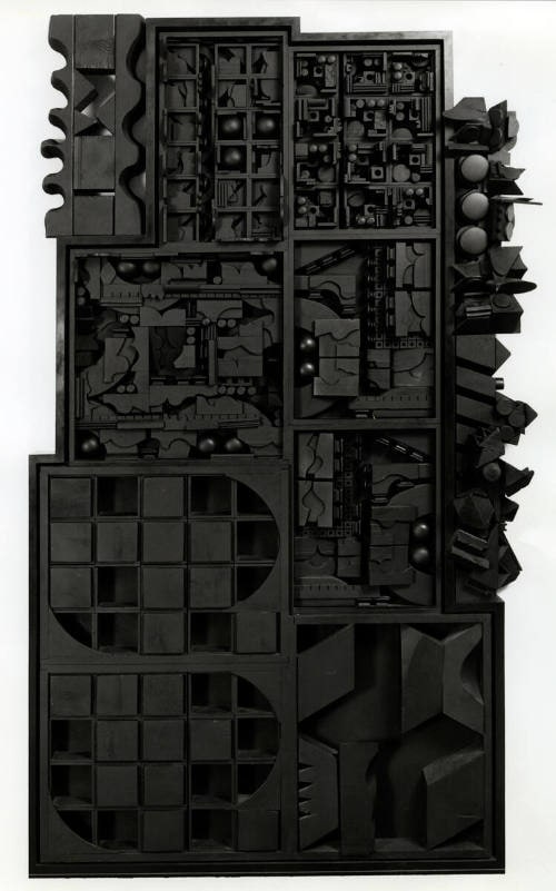 Black Garden Wall III