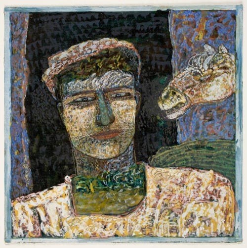 Bust of a Man with Horse's Head