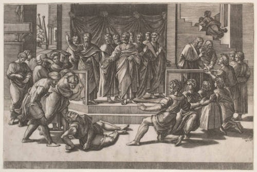The Death of Ananias