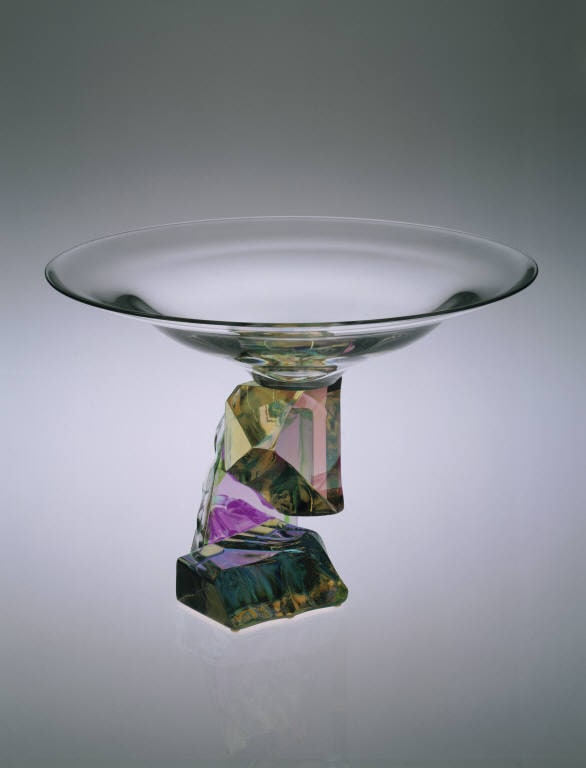 Dichroic Bowl - Fractured Series #92-11
