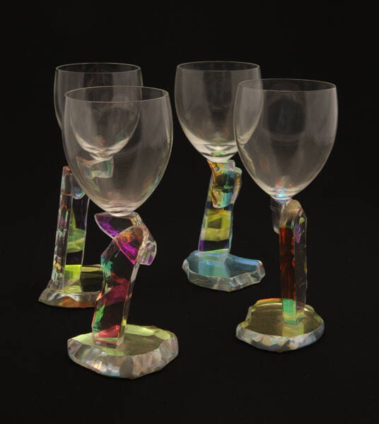 Two Persons Joined Goblets (set of 4)