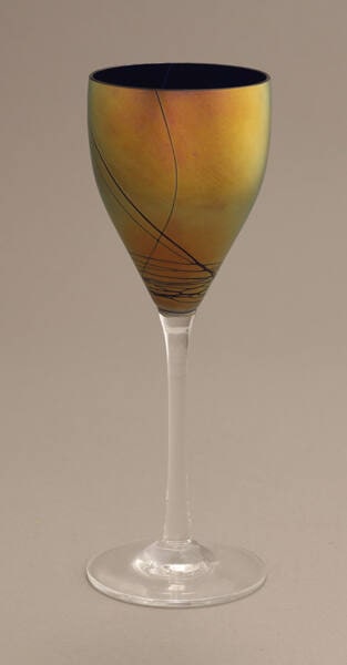 Small Wine Goblet (from the Gold Lustre Series)