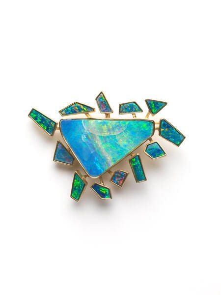 Opal Brooch