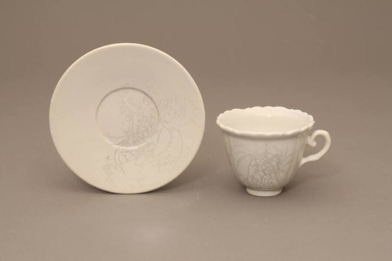 57 minutes cup and saucer