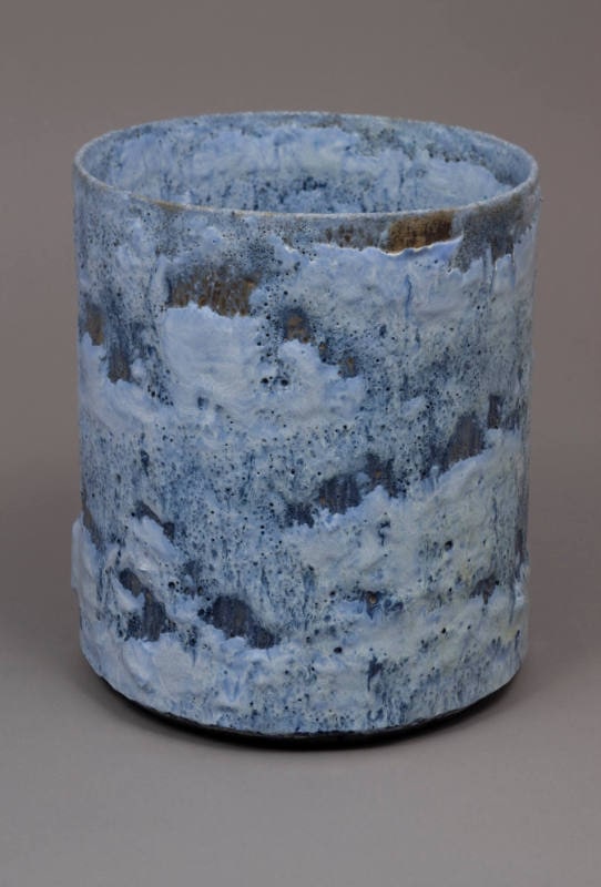 Pale Blue Vessel #1282