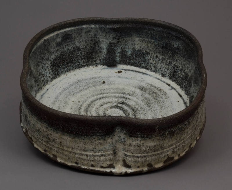 Straight Sided Quatrefoil Bowl