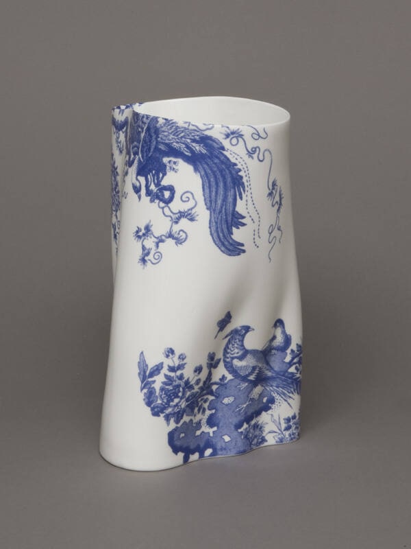 Blue Aves Vase 1