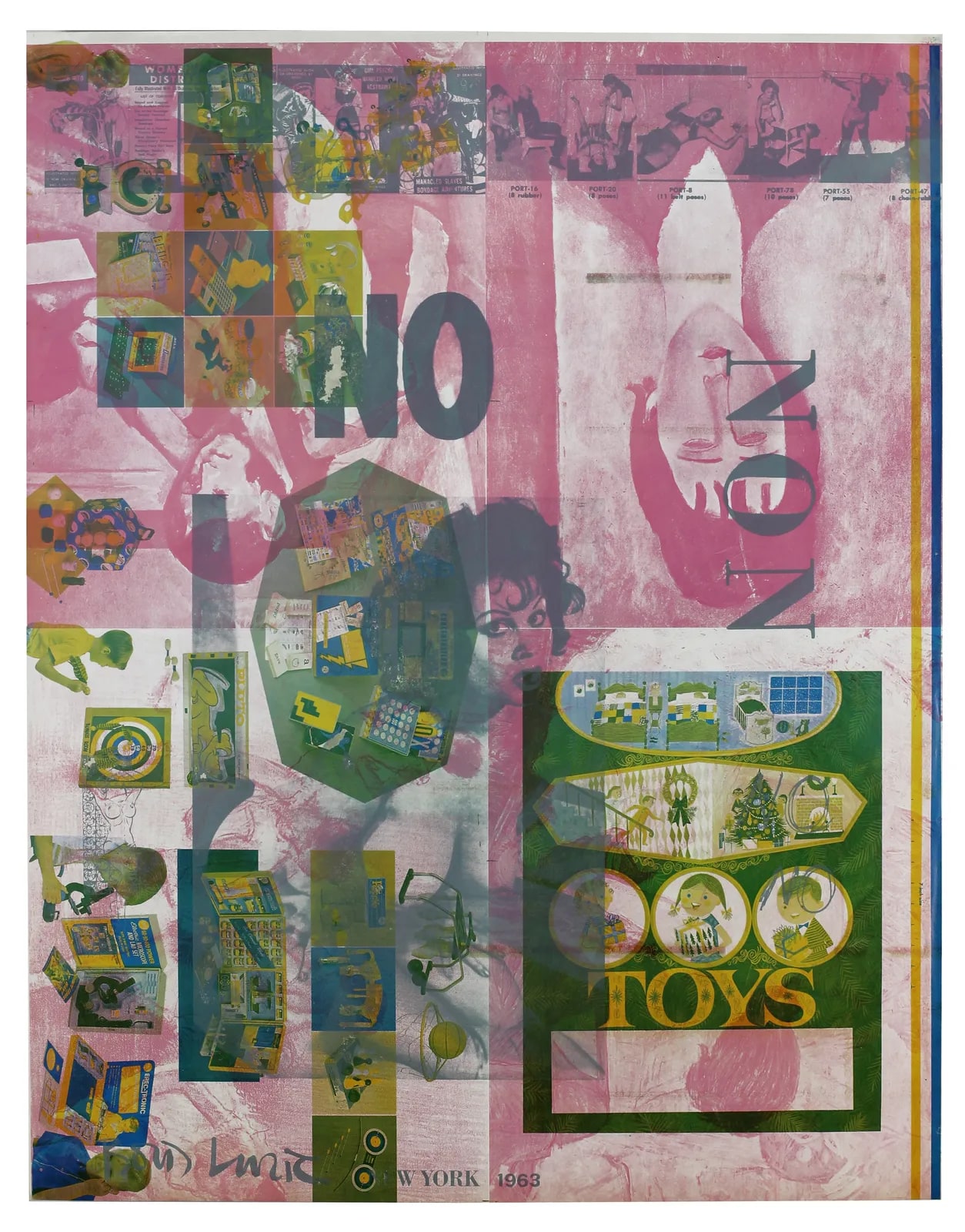 Boris Lurie, NO Poster , 1963