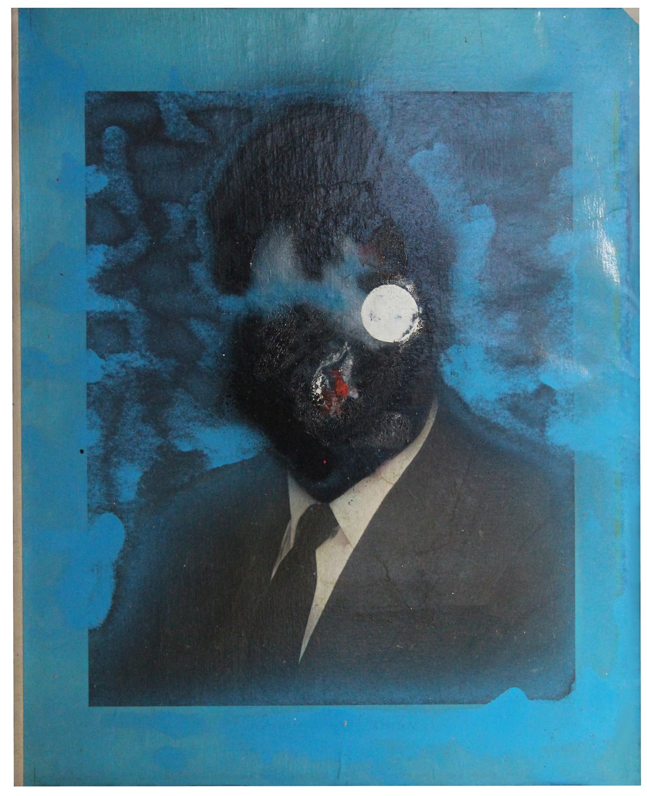 Boris Lurie, Altered Man (Cabot Lodge), 1963