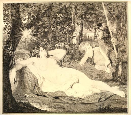 Object: Cymon and Iphigenia