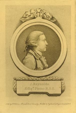 Object: J. Reynolds, Effigei. Pictor. R.S.S.