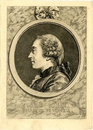 Object: Marc René marquis de Voyer