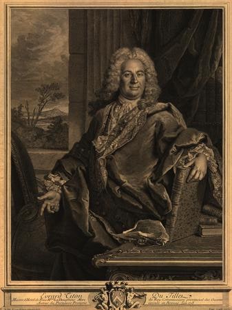Object: Evrard Titon Du Tillet Maitre d'Hotel de Feü Mme la Dauphine...