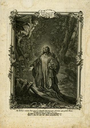 Object: Christi deprecatio in monte Oliveti