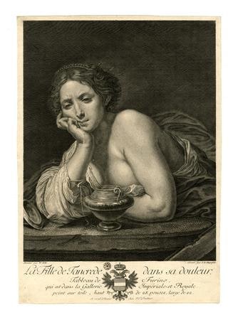 Object: La fille de Tancrède dans sa douleur