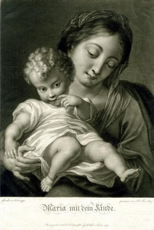 Object: Maria mit dem Kinde (The Virgin and Child)