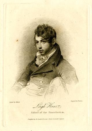 Object: Leigh Hunt. Editor of the Examiner, &c.